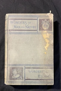 Wonderful Escapes | F. Bernard by Richard Whiteing illustrated 1885 - Picture 1 of 8