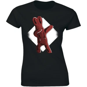 Dabbing Hip Hop Bunny Easter Shirt Funny Dab Rabbit Dance Gift Wome's T-shirt - Picture 1 of 4