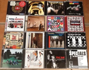CLASSIC MOD SKA 2-TONE 17-Disc CD Bundle inc JAM SPECIALS WHO WELLER KINKS +More - Picture 1 of 1