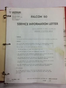 Auxliec Service Info Letters & Bulletins Falcon 50 Series Starter-Generator - Picture 1 of 12