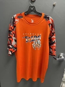 Colorado Tigers Badger Sport Athletic Shirt Orange/Camo Sz XL - Picture 1 of 5