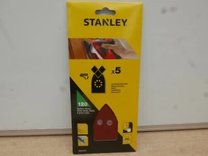 STANLEY BLACK & DECKER STA31447 X31447 MULTI SANDER SANDING SHEETS 120G - Picture 1 of 2