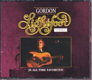 Gordon Lightfoot: 36 All-Time Favorites *New/Sealed 3CD Set* - Picture 1 of 2