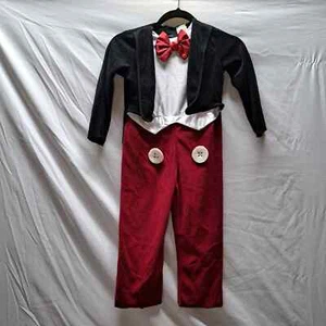 Disney Mickey Mouse Halloween Costume One PiecePull On Outfit only - Picture 1 of 9