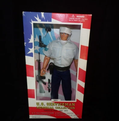 Figura de 12" de la Marina de la Guerra Mundial de Vietnam 1996 NIB Foto 1 de 4