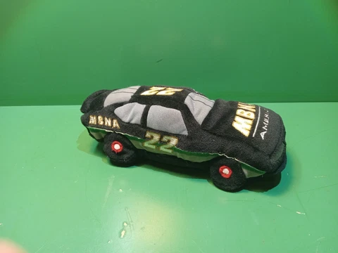 Vintage NASCAR Beanie Racer MBNA Stock Car #22 Ward Burton Plush Beanbag Cover