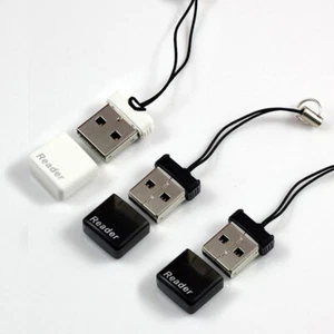 1Pc Mini Super Speed Usb 2.0 For Micro Sd/sdxc Tf Card Reader Adapter - Picture 1 of 12