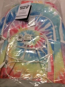 Mochila grande clásica Pottery Barn Teen Gear Up nueva con etiquetas tinte arco iris sin mono - Imagen 1 de 1