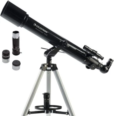 Celestron - PowerSeeker 70AZ Telescope - Manual Alt-Azimuth Telescope - Image 1 of 4