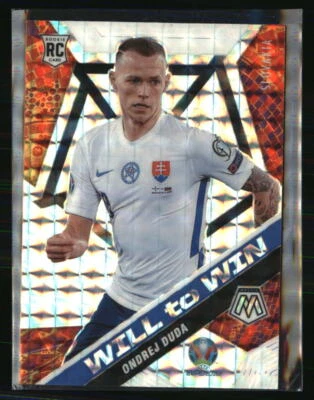 Ondrej Duda 2021 Panini Mosaic Will to Win Mosaic #18 RC Soccer Card - Image 1 of 2