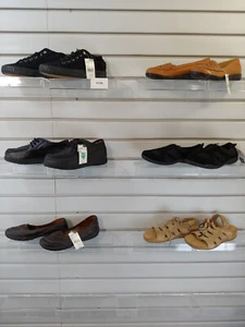 Lote de 6 Pares Zapatos Mujer Talla 6 Tacones Botas Mocasines Planos Zapatilla Sandalia 1176 - Imagen 1 de 12