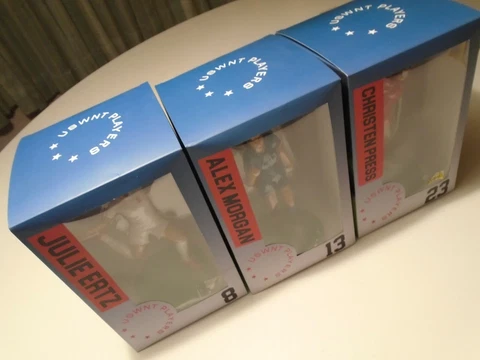 Culturefly US Womens Soccer Collector Box w/ Morgan, Ertz, Press Figures USWNT Cover