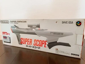 Nintendo Super Scope 6 Super Famicom SFC SNES Japan with Box DHL Japan  - Picture 1 of 9