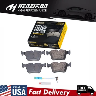 Pastillas de freno traseras de cerámica para Mercedes-Benz C300 C350e C400 2015 2016 2017-2021 Foto 1 de 4