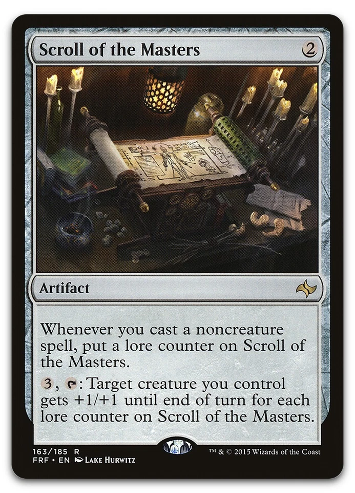 Scroll of the Masters #163 (LP) Fate Reforged FRF Magic MTG - Image 1 of 1