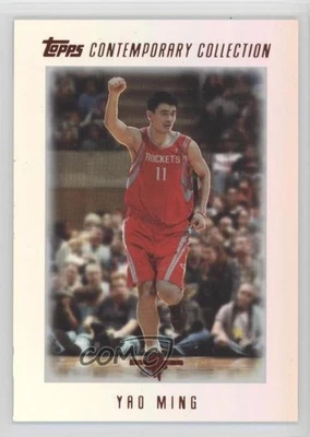 2003-04 Topps Contemporary Collection Red /225 Yao Ming #49 HOF - Image 1 of 2