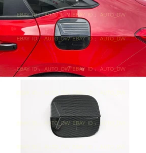 Carbon Fiber Car Fuel Tank Oil Gas Cap Cover Trim For 22-25 Honda Civic 1PCS - Picture 1 of 6