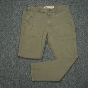 Iron and Resin Pants Mens 36x32 Green Corduroy Workwear Utility Premium - Picture 1 of 10