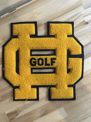 vintage "CH Golf" embroidered patch sew-on - Image 1 of 4