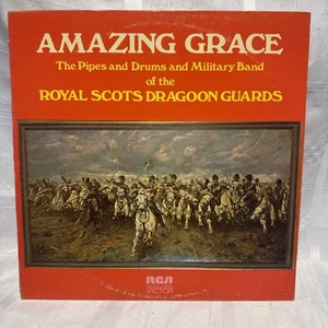 1972 Amazing Grace Royal Scots Dragoon Guards Record 12" Vinyl LP 33RPM  - Picture 1 of 6