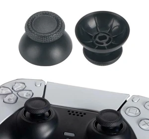 Black Analog Thumb Sticks Replacements for Sony PS5 Controllers - Picture 1 of 9