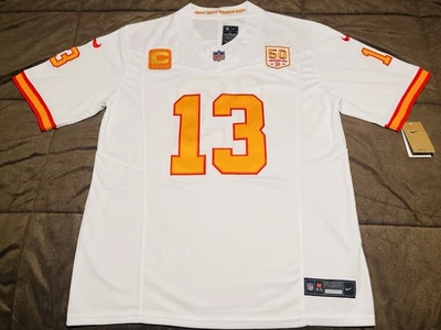 Camiseta deportiva para hombre '76 Tampa Bay Buccaneers Mike Evans blanca temporada 50, L Foto 1 de 4