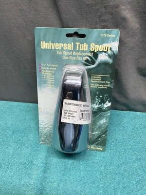 Delta 1078 Series MAINSP821CH Caño de bañera universal cromado Foto 1 de 4