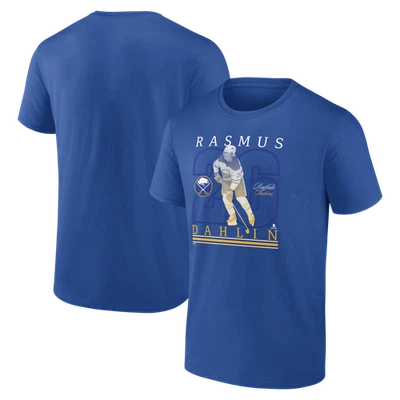 Men's Rasmus Dahlin Royal Buffalo Sabres Player Show T-Shirt - Image 1 of 3