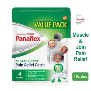 4 Patch Panaflex Muscle Pain Relief Patch Free Shipping NEW - Picture 1 of 5