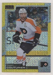 2020-21 O-Pee-Chee Platinum Yellow Traxx /249 Sean Couturier #64