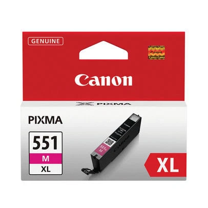 TONER & INKJET CARTRIDGES Canon CLI-551XL cartouche d'encre Magenta authentique (TVA incluse)