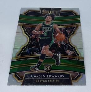 2019-20 Select Concourse Silver Prizm Refractor Carsen Edwards #18 Celtics RC