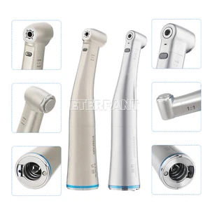 ETERFANT NSK Style Dental 1:1 Fiber Optic LED Contra Angle Slow Speed Handpieces - Picture 1 of 30