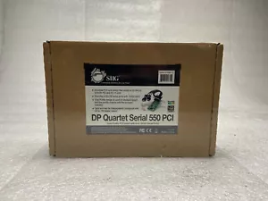 SIIG JJ-P04621-S7 DP Quartet Serial 550 PCI - BRAND NEW IN BOX - Picture 1 of 4