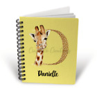 Giraffe A4 / A5   Reporters Notebook Note Pad Spiral Bound Journal book rainbow