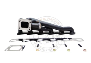 T3/T4 Turbo Manifold For BMW M30 B34 B35 E30 E34 E28 E24 E9 SS304 3mm Coated - Picture 1 of 12
