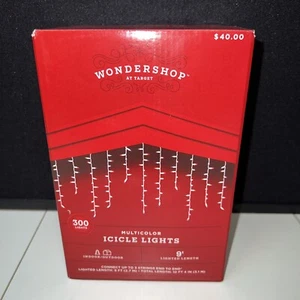 New ! 300ct Multicolor Lights with White Wire - Wondershop Steady Illuminating - Picture 1 of 3