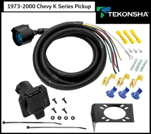 Kit de cableado universal de 7 vías para camionetas camionetas Chevy serie K 73-00 alambre duro 7 ft - Imagen 1 de 1