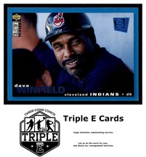 1995 Collector's Choice SE #115 Dave Winfield Cleveland Indians ~A6M