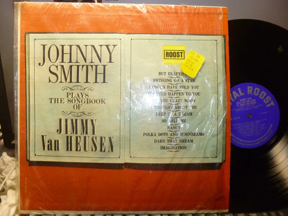 JOHNNY SMITH (Guitarist) "Plays Jimmy Van Heusen" LP NM/NM Shrink MONO Reissue - Image 1 of 1
