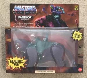 MOTU Masters of the Universe Panthor Savage Cat Flocked Fur Walmart 2021 NEW! - Bild 1 von 2