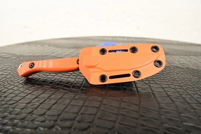 Cuchillo de juego pequeño Benchmade 15700 Flyaway 2,7" CPM-154 hoja fija naranja Foto 1 de 4