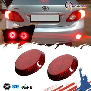 2X Red LED Tail Brake Lights Rear Foglight For Scion xB iQ Sienna Corolla Nissan - Bild 1 von 9