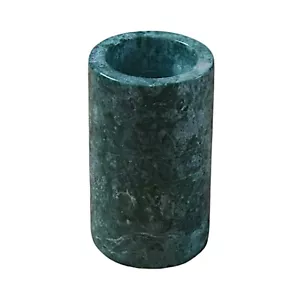 Vaso Portautensili in Marmo Verde Arredamento Casa Interior Design Art H 13cm - Photo 1 sur 4