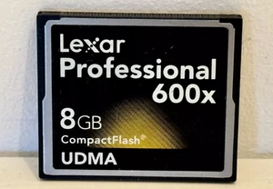 Lexar Professional 8GB 600X UDMA Compact Flash - Picture 1 of 3