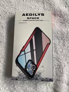 AEDILYS SPACE Airbag Protection Case IPhone 12 Mini 5.4 Clear & Green New - Picture 1 of 5