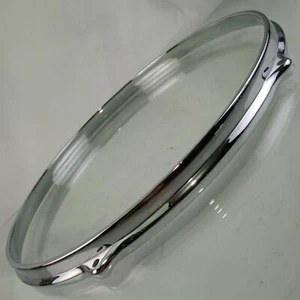 Premier 13" Die-Cast 6-Lug Tom Drum 60-70s Batter/Resonant Rim/Hoop Chrome UK - Picture 1 of 3