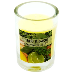 Scented Candle - Citrus & Sage - 3oz/85g - 3x/6x/12x - Picture 1 of 5