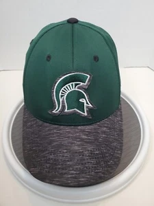 Top Of The World Michigan State Spartans Hat S/M Green READ - Picture 1 of 21