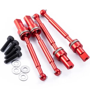 New 4x Alum Steering Front & Rear CVD Upgrade for Traxxas RC 1/18 LaTrax Teton - Picture 1 of 14